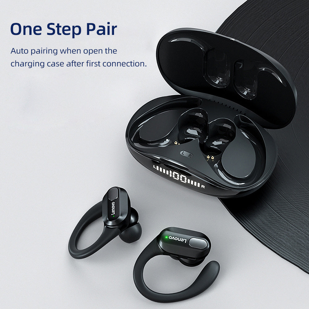 LENOVO Thinkplus XT80 TWS Bluetooth ørekrog høretelefon Musikspil Dual Mode hovedtelefon LENOVO Thinkplus XT80 TWS Bluetooth ørekrog høretelefon Musikspil Dual Mode hovedtelefon